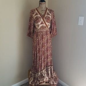 Arnhem Magnolia Wrap Dress